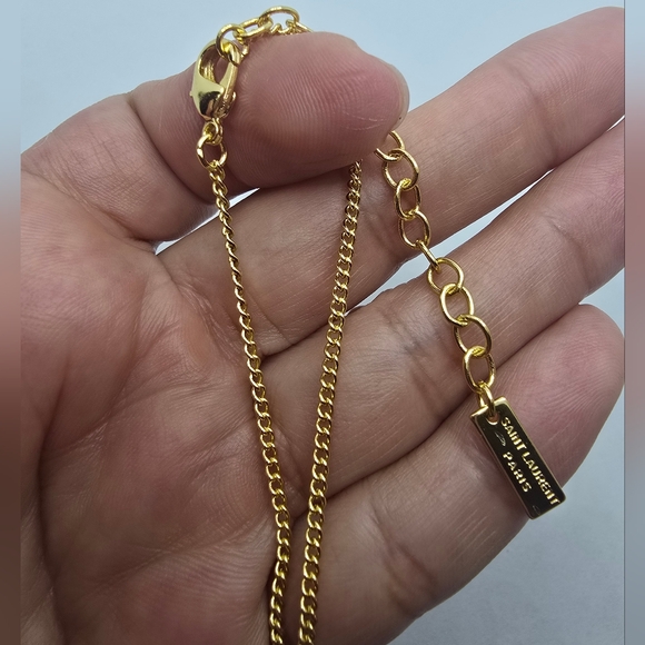 YSL Monogram Tassel Long Necklace - Picture 3 of 14